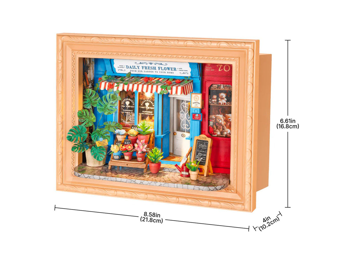 achat Maquette cadre Fleuriste Fresh Flower - Robotime