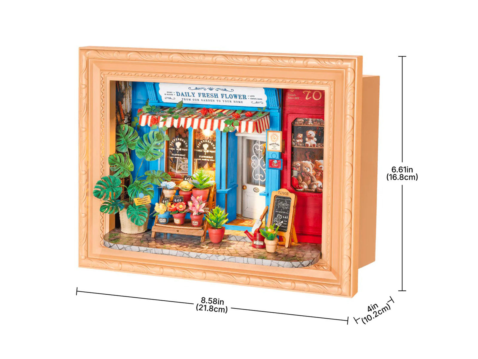 achat Maquette cadre Fleuriste Fresh Flower - Robotime