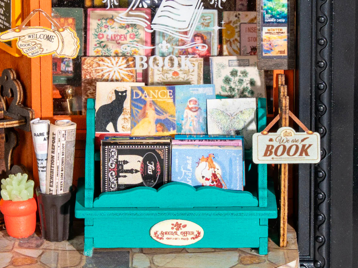 achat Maquette cadre Ancienne Librairie - Robotime