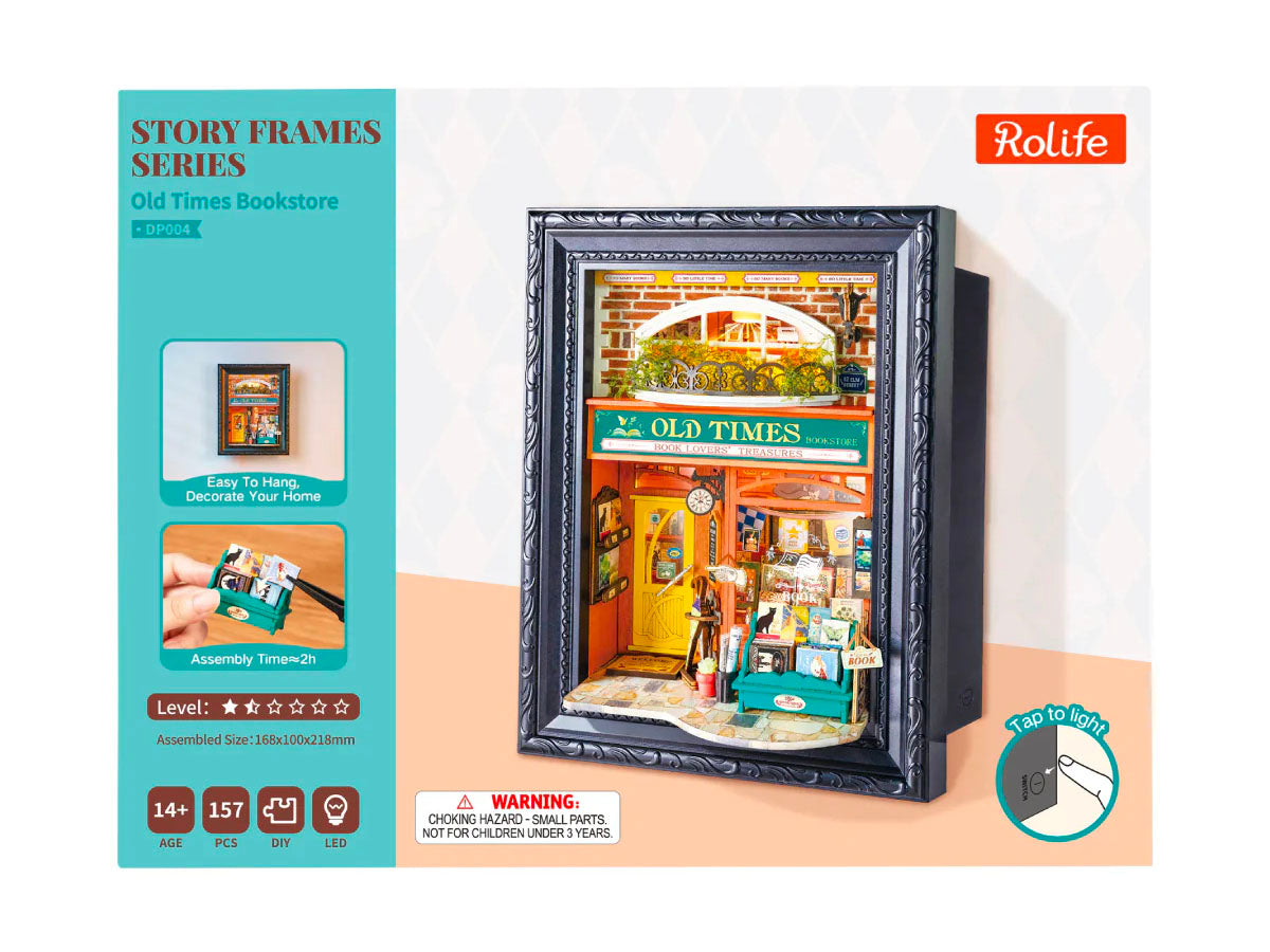 achat Maquette cadre Ancienne Librairie - Robotime