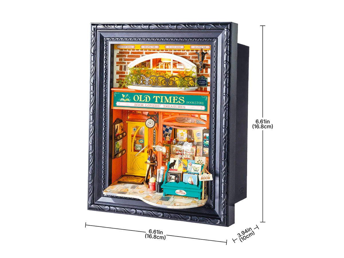 achat Maquette cadre Ancienne Librairie - Robotime