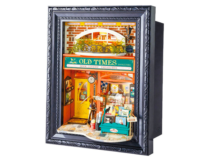 Achat Maquette cadre Ancienne Librairie - Robotime