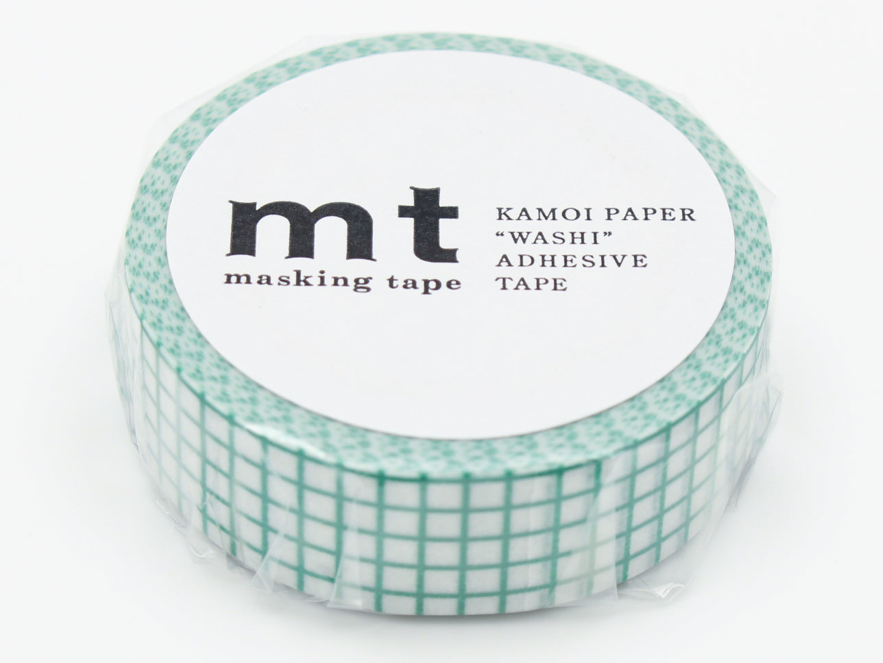 achat Masking Tape MT Motif quadrillage vert - Scrapbooking