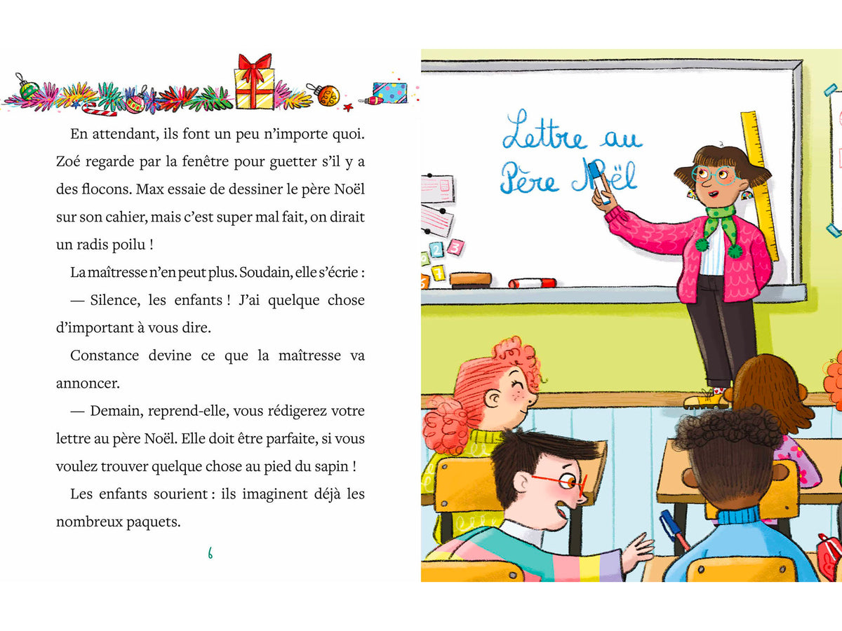 achat Mon premier roman de l'avent - Le Père Noël à l'école - Auzou
