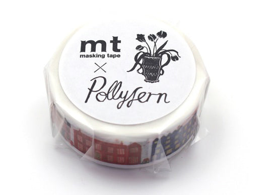 achat Masking Tape MT x Polly Fern Ville scrapbooking - 1,5 cm X 5 m