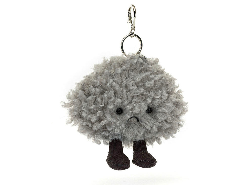 Achat Porte clé Amuseables Nuage gris Bag Charm - Jellycat