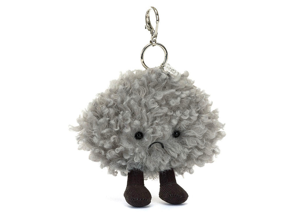Porte clé Amuseables Nuage gris Bag Charm - Jellycat