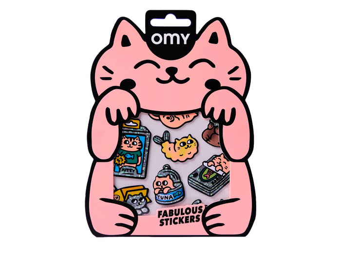 Achat Fabulous Stickers Big - Kitty - OMY