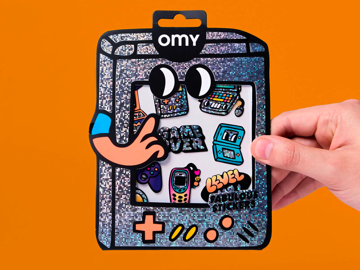 achat Fabulous Stickers Big - Video Game - OMY