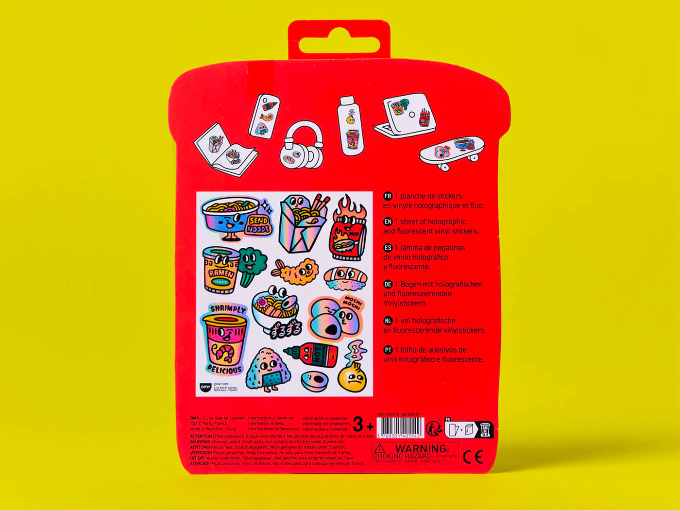 achat Fabulous Stickers Big - Noodle - OMY