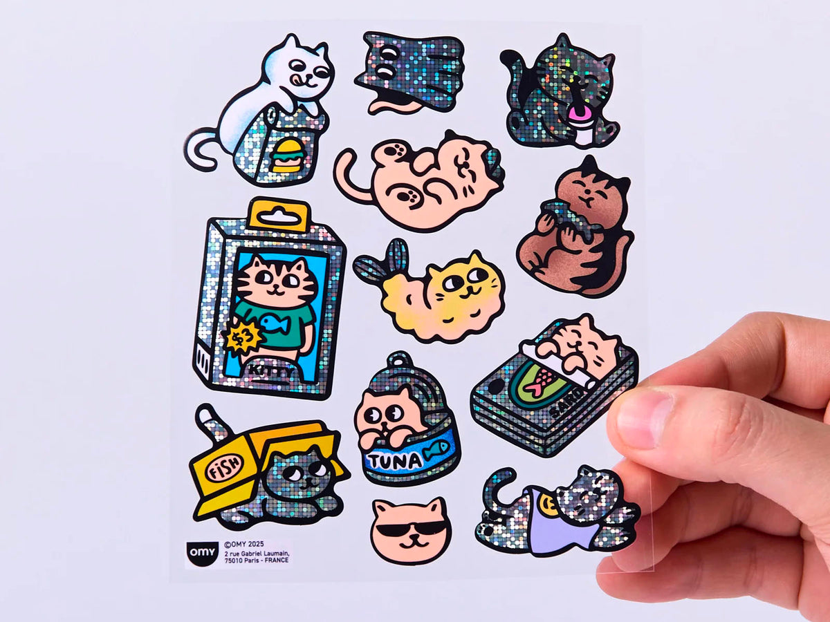 achat Fabulous Stickers Big - Kitty - OMY