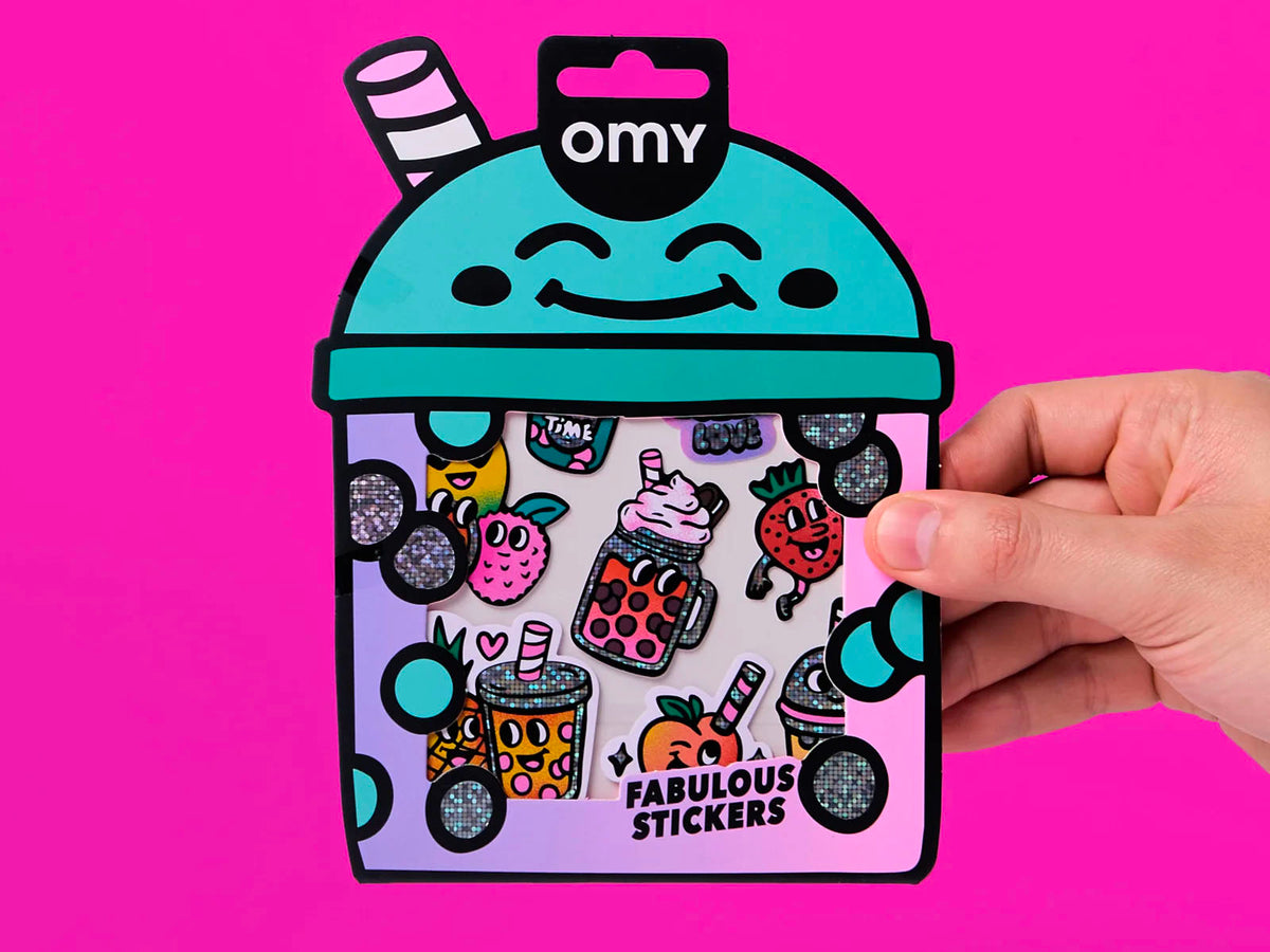 achat Fabulous Stickers Big - Bubble Tea - Bubble - OMY