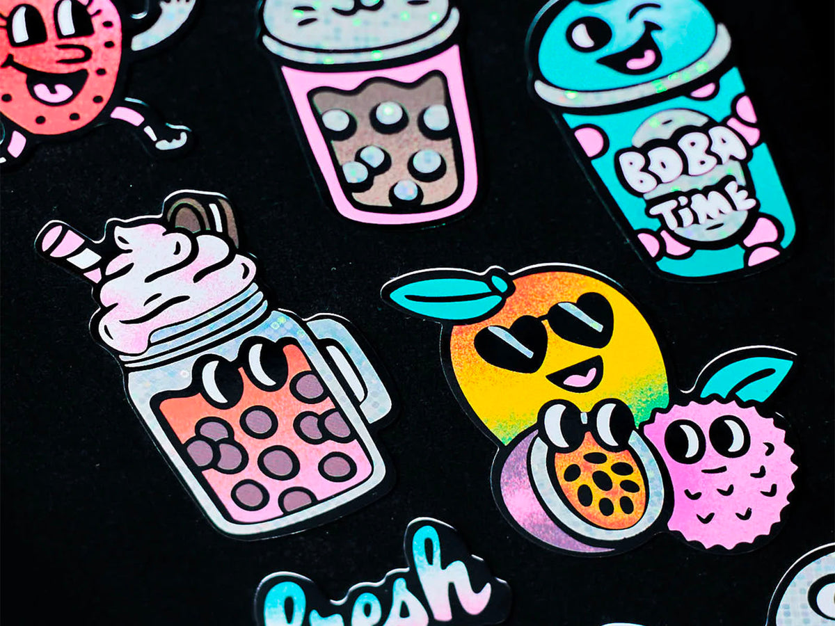 achat Fabulous Stickers Big - Bubble Tea - Bubble - OMY
