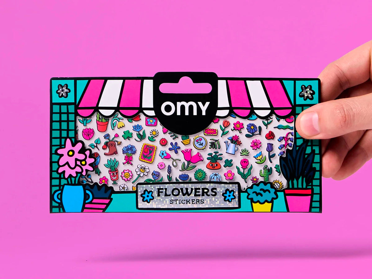 achat Fabulous Stickers Boutique - Flower Shop - OMY