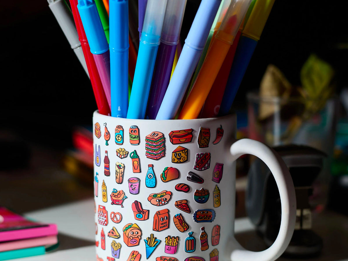 achat Fabulous Stickers Boutique - Hot Dog Shop - OMY