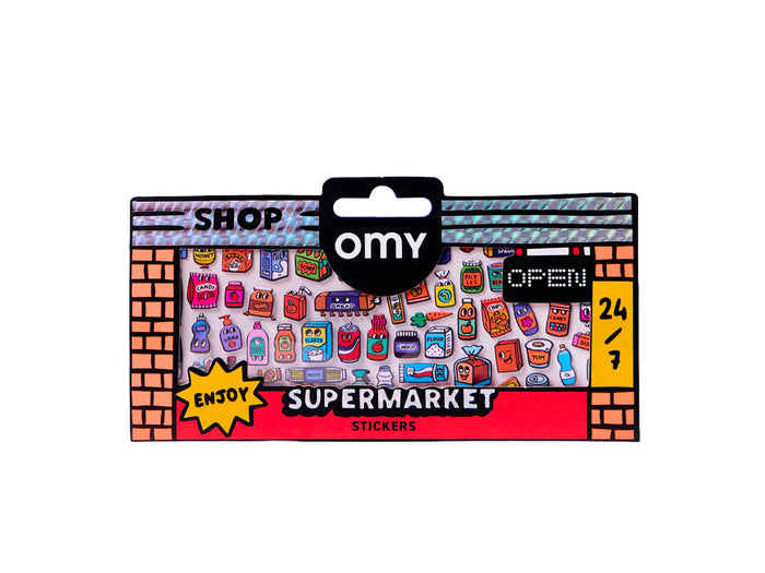 Achat Fabulous Stickers Boutique - Supermarket - OMY