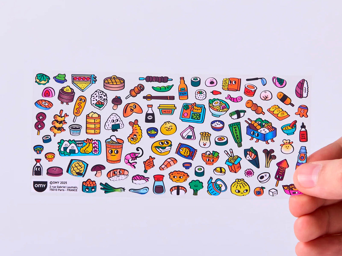 achat Fabulous Stickers Boutique - Sushi Shop - OMY