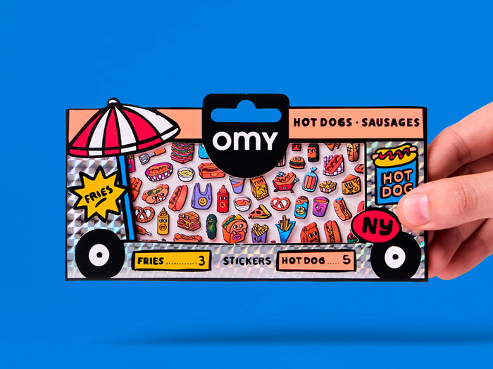 Achat Fabulous Stickers Boutique - Hot Dog Shop - OMY