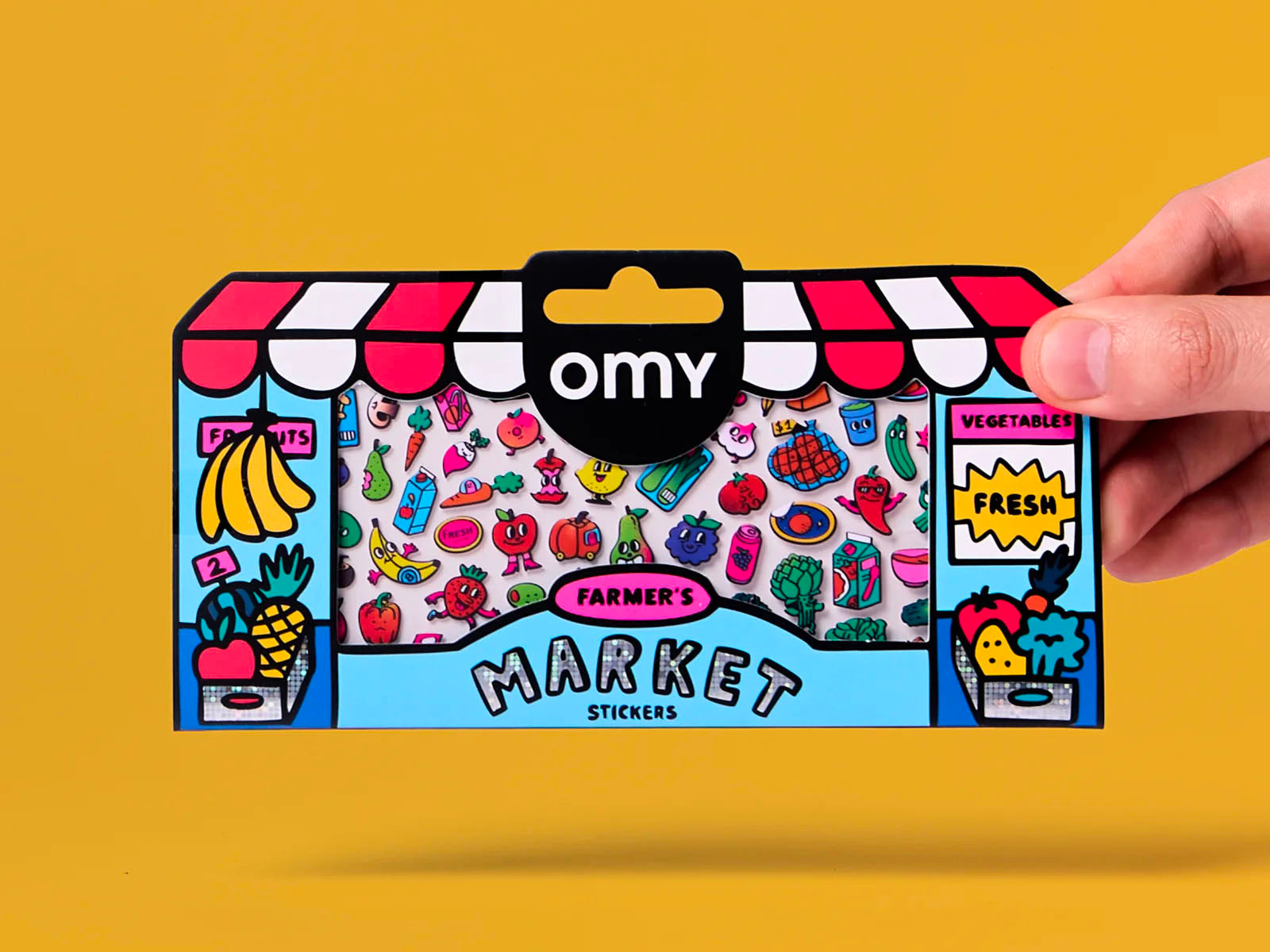 Achat Fabulous Stickers Boutique - Farmer's Market - OMY