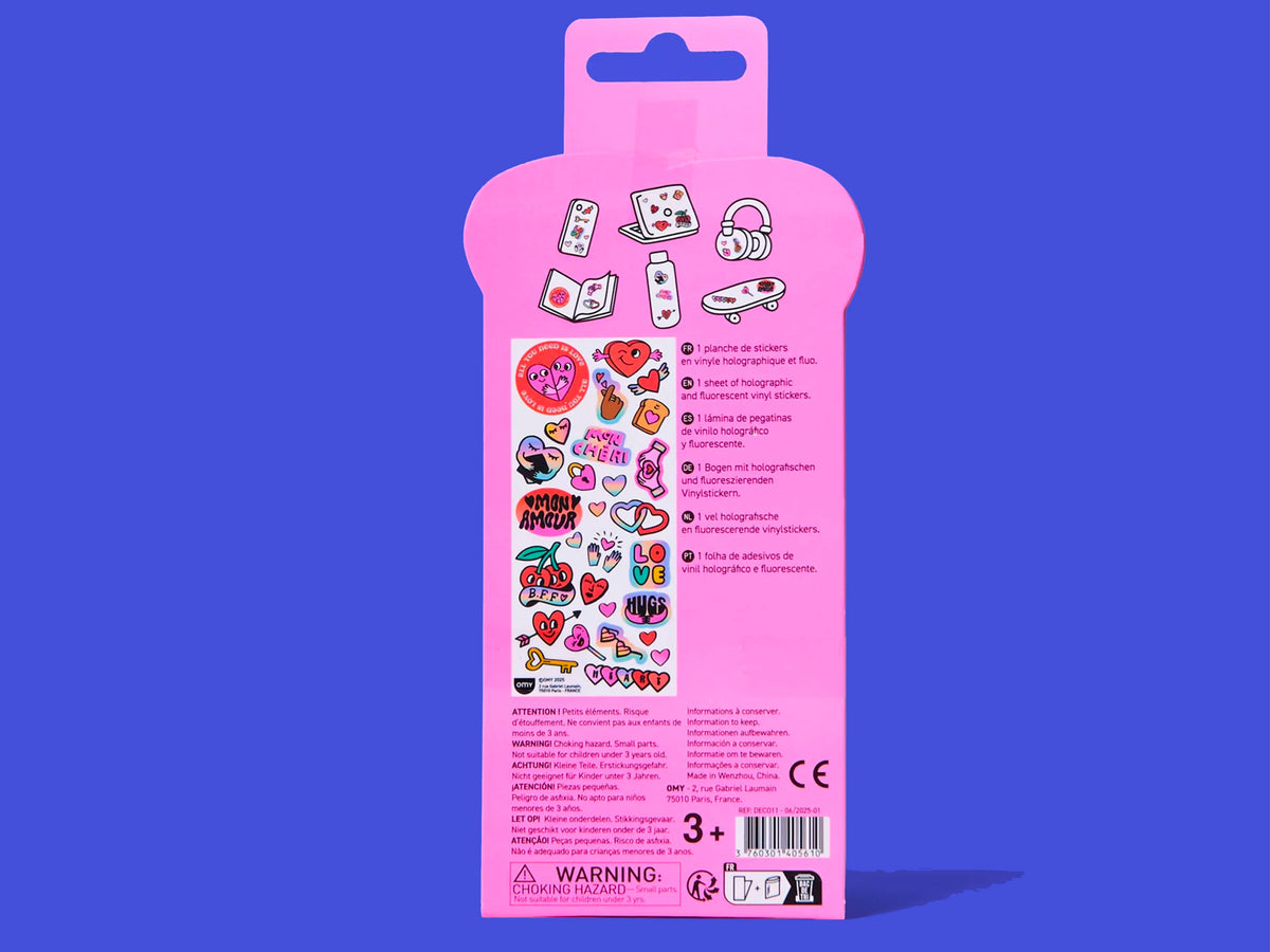 achat Fabulous Stickers Iconic - Love - OMY