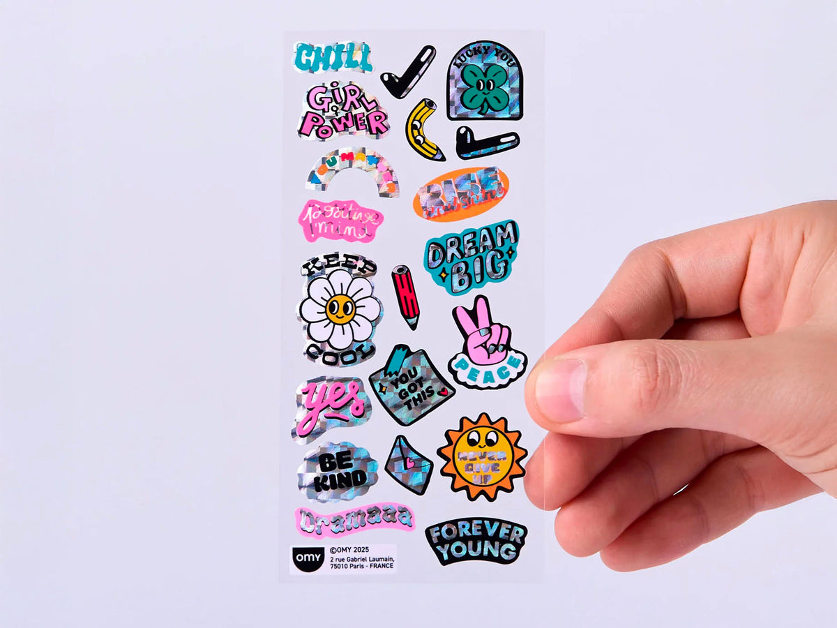 achat Fabulous Stickers Iconic - Messages - OMY