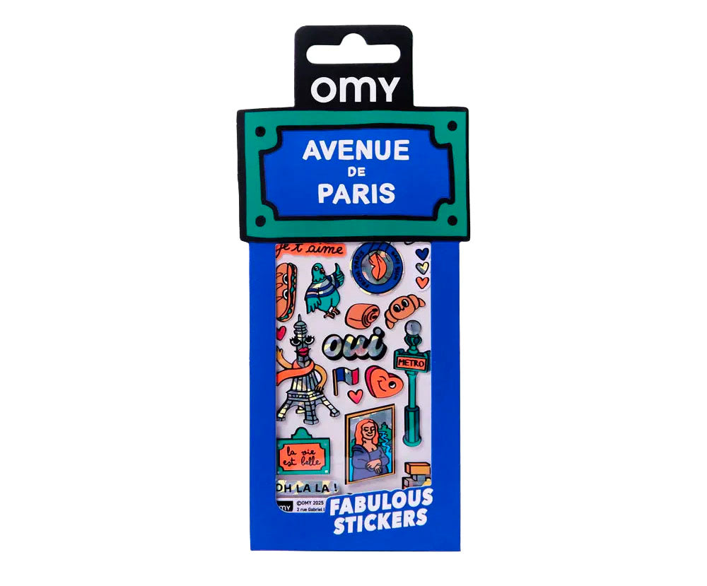 Achat Fabulous Stickers Iconic - Avenue de Paris - OMY