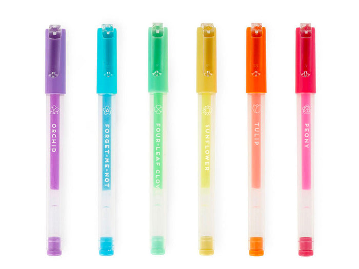 Achat Set de 6 Mini stylo gel pastel - Spring Is In The Air - Legami