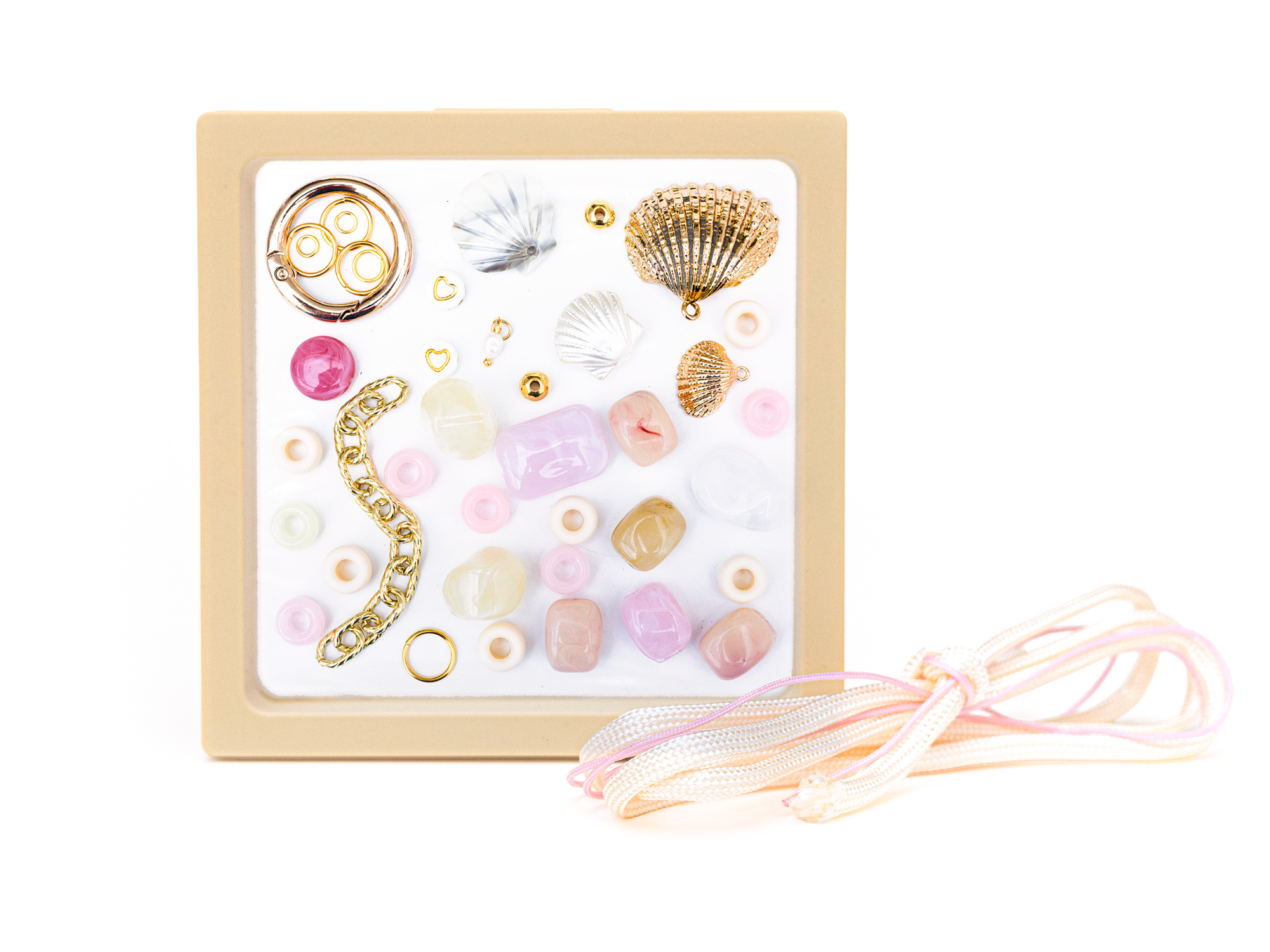Achat Mini Kit Bag Charm - Sable Blanc