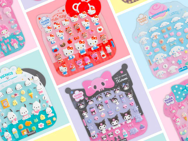 achat Stickers puffy Sanrio - My Melody