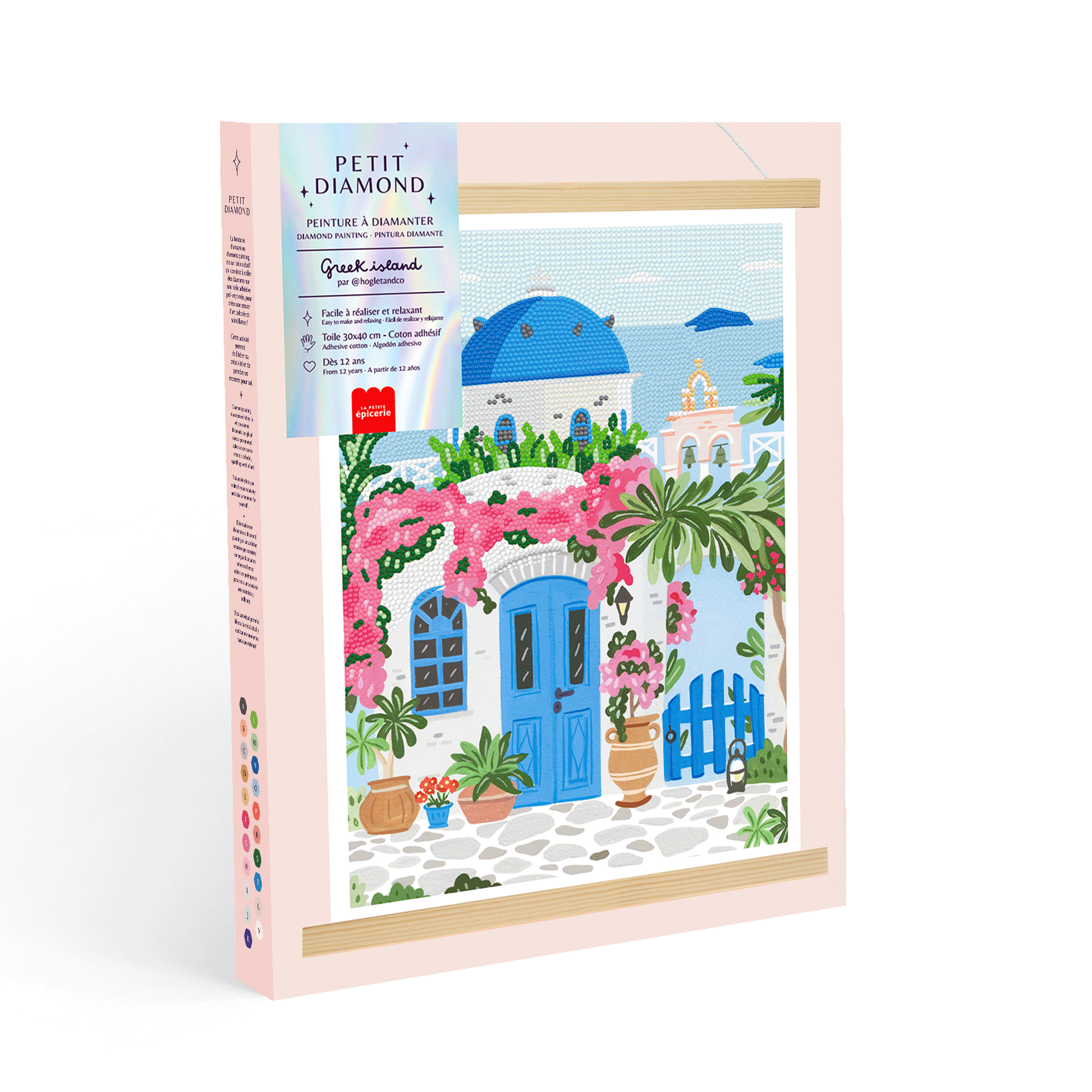 achat Coffret Petit Diamond - Diamond Painting Greek Island