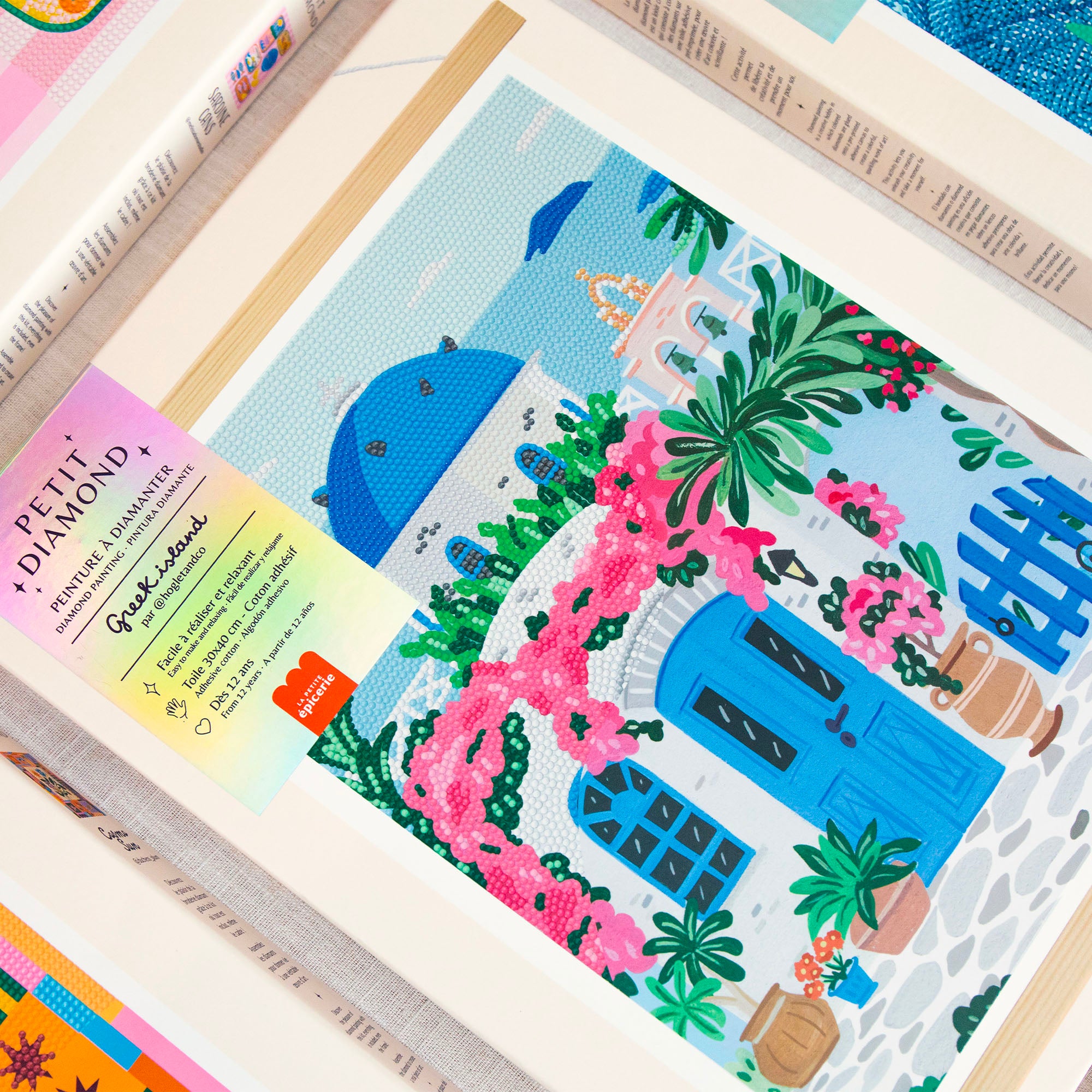 Coffret Petit Diamond - Diamond Painting Greek Island