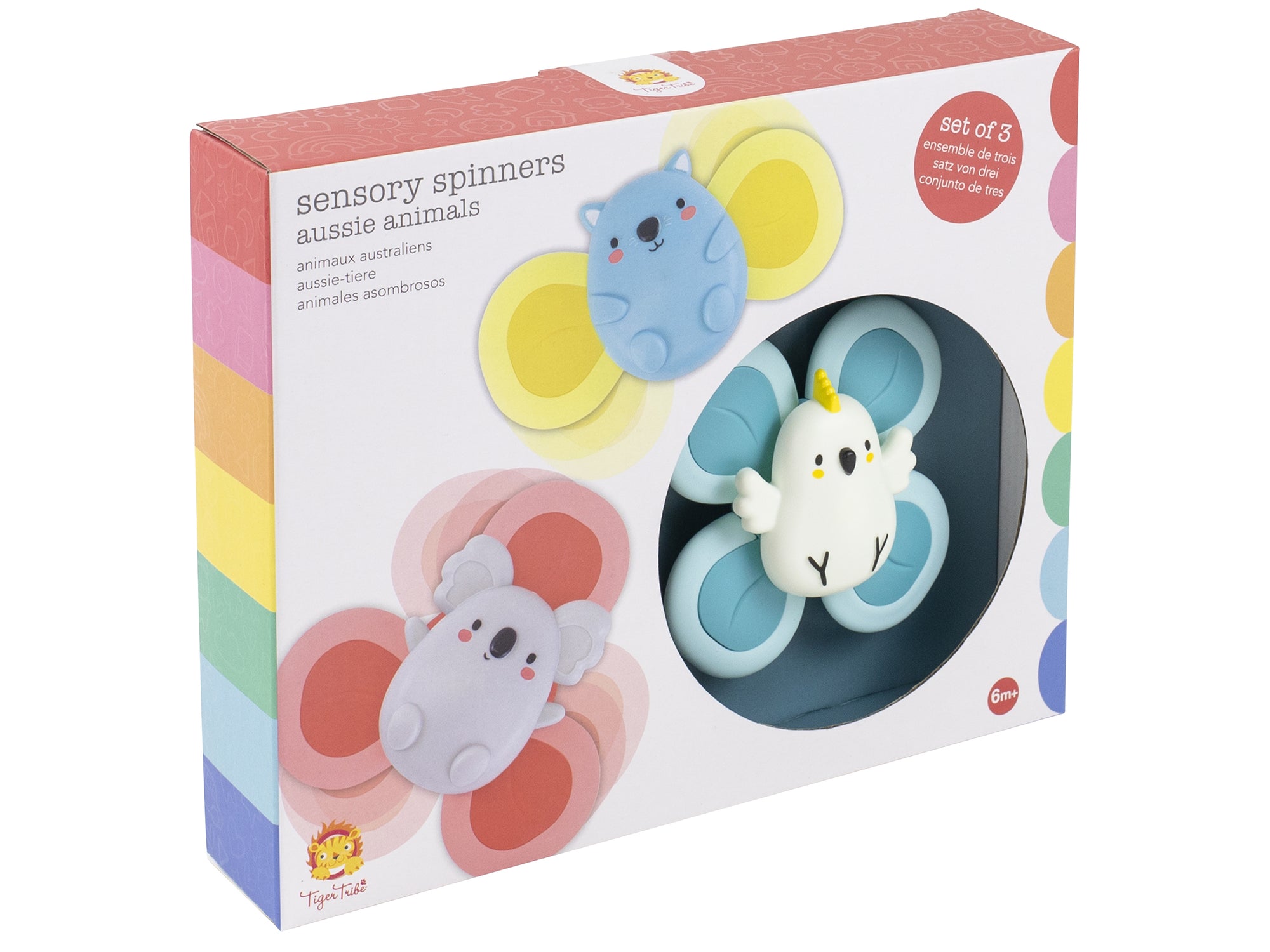 Achat Sensory Spinners - Jouets sensoriels bébé - Aussie Animals