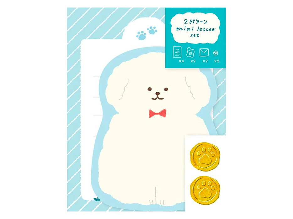 Achat Set de mini Lettres - Chien Fluffy