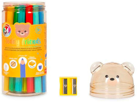 achat Set de crayons de couleurs Teddy Bear - Legami