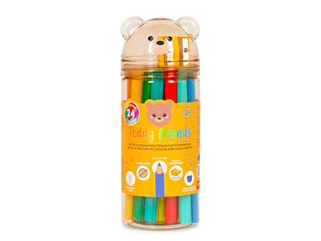 Achat Set de crayons de couleurs Teddy Bear - Legami