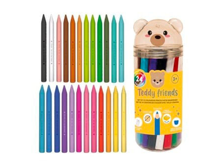 Achat Set de crayons de couleurs Teddy Bear - Legami