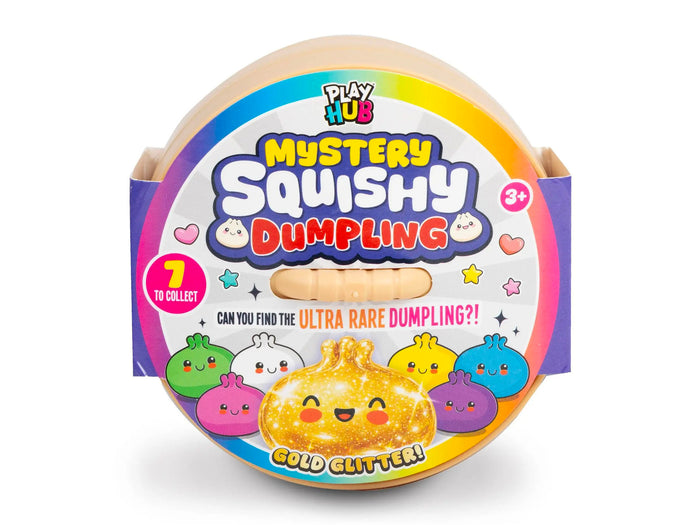 Achat Squishy Dumpling Mystère - Gold Glitter