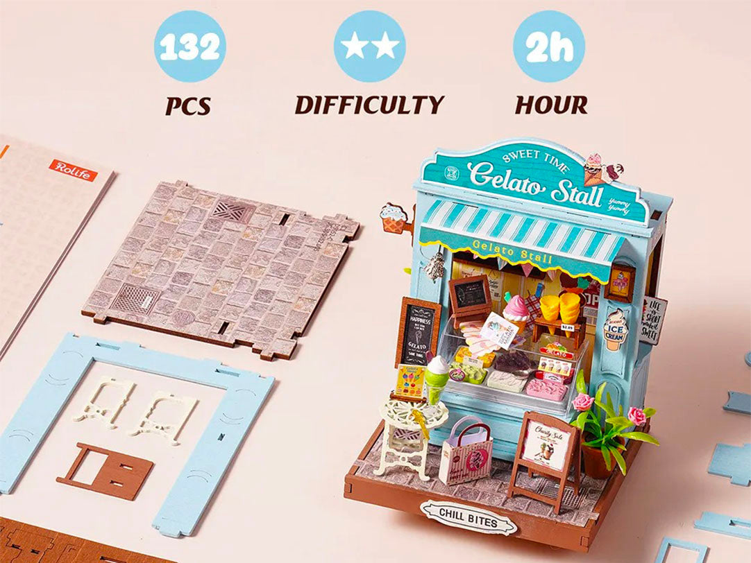 achat Maquette Stand de Glaces - Robotime