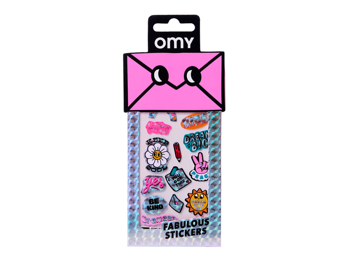 Achat Fabulous Stickers Iconic - Messages - OMY