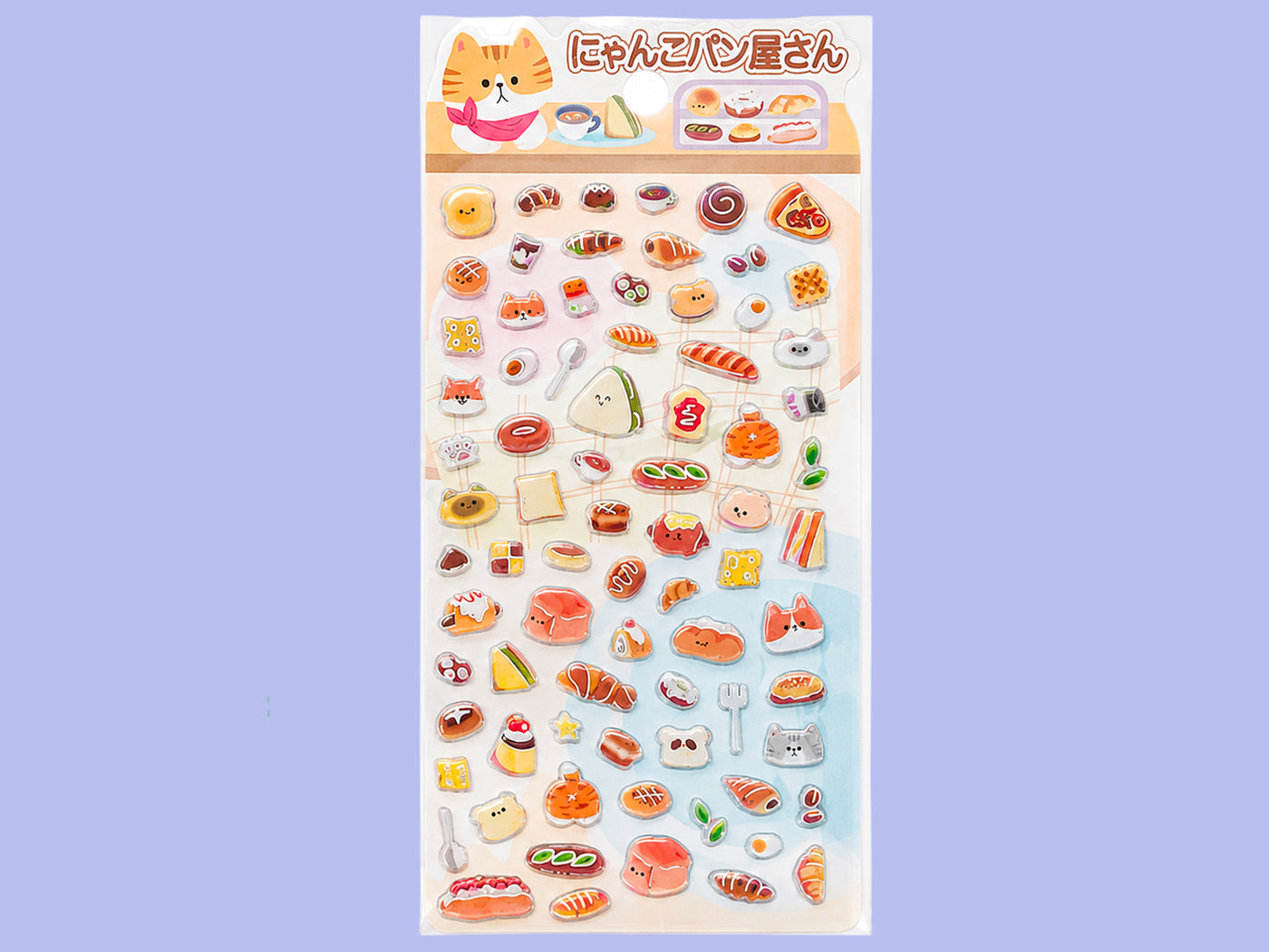 achat Stickers épais coréens  - Viennoiseries
