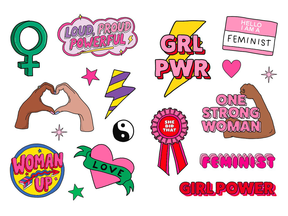 achat Sous les stickers... la rage ! 150 stickers féministes