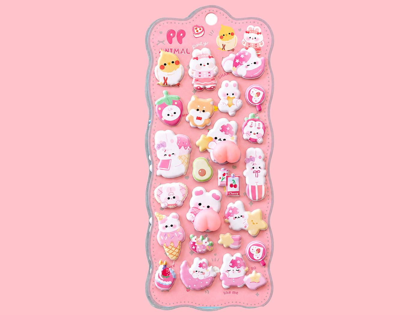 achat Stickers squishy Kawaii - Garden Party