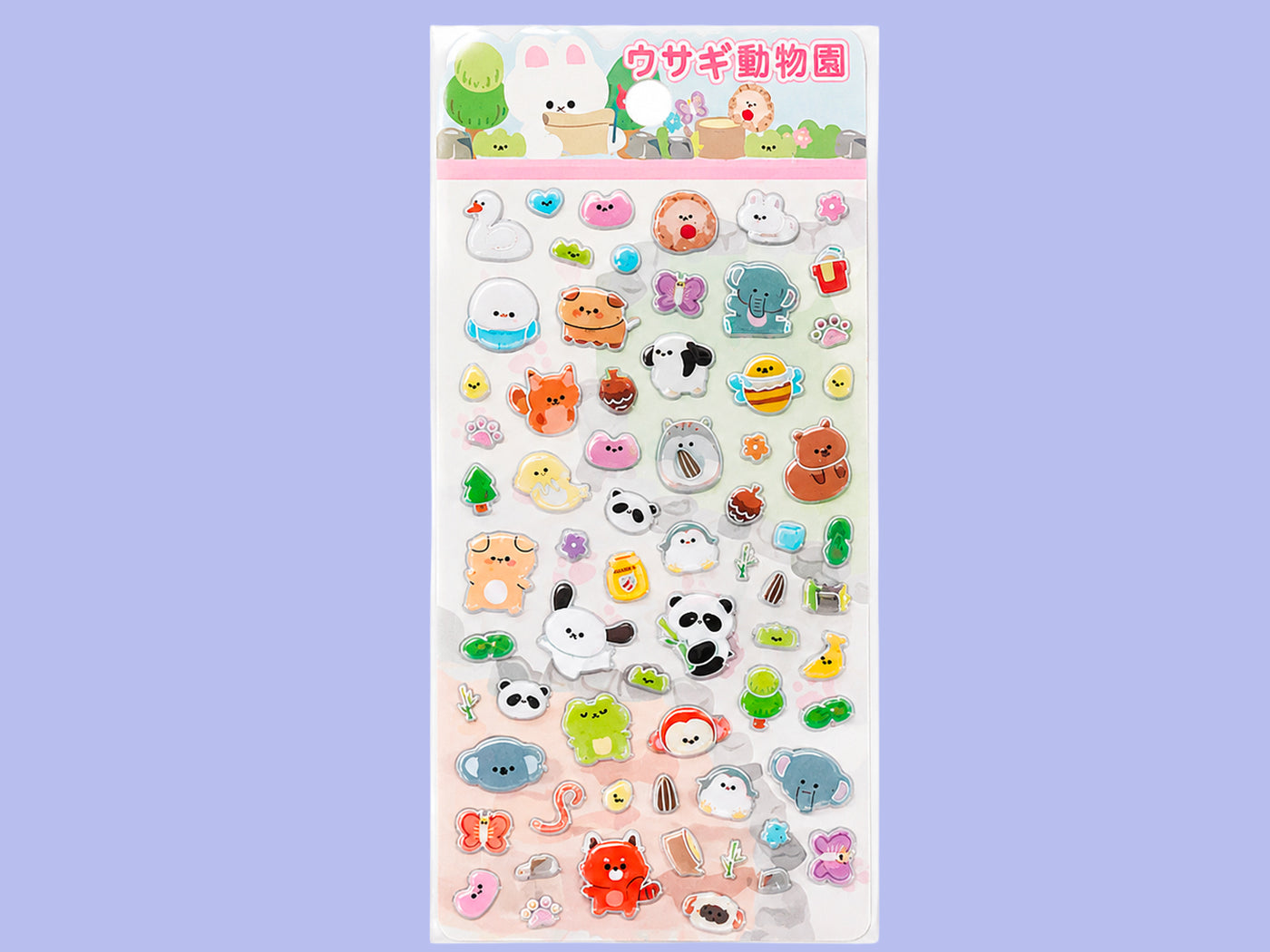 achat Stickers épais coréens  - Animaux mignons