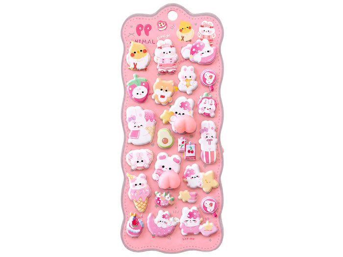 Achat Stickers squishy Kawaii - Garden Party