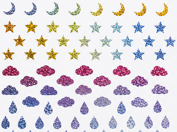 Achat Stickers office decor label Holographiques - Météo