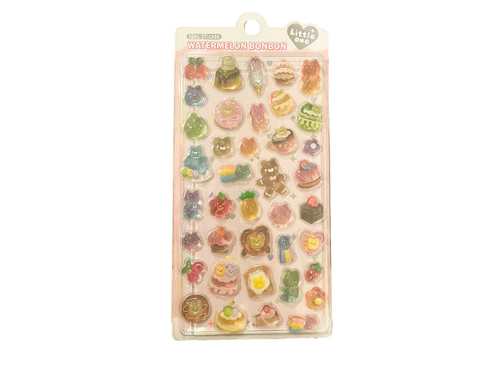 Achat Sticker épais 3D "watermelon bonbon" - Tea Time