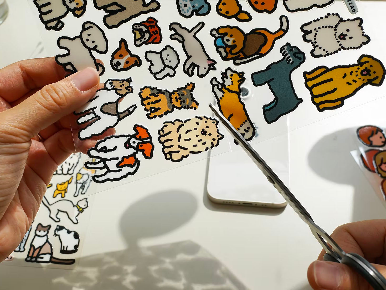 Achat Stickers Chiens - Zero per Zero