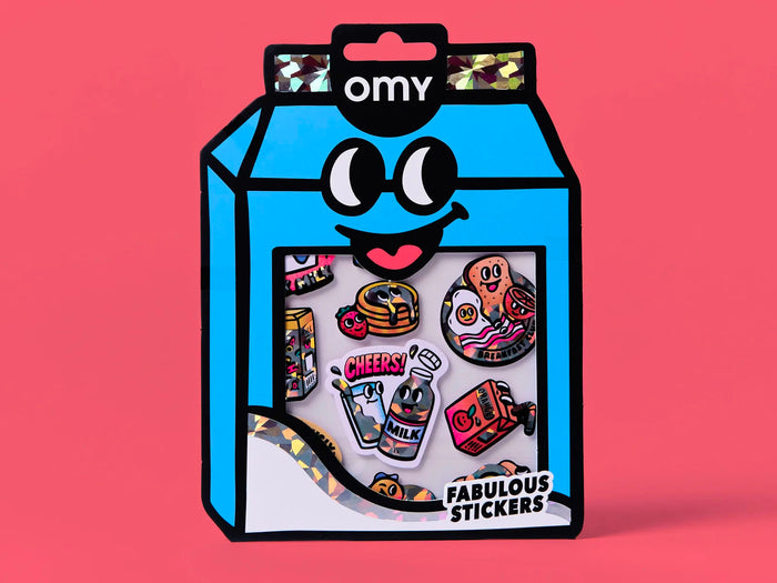 Achat Fabulous Stickers Big - Milk - OMY