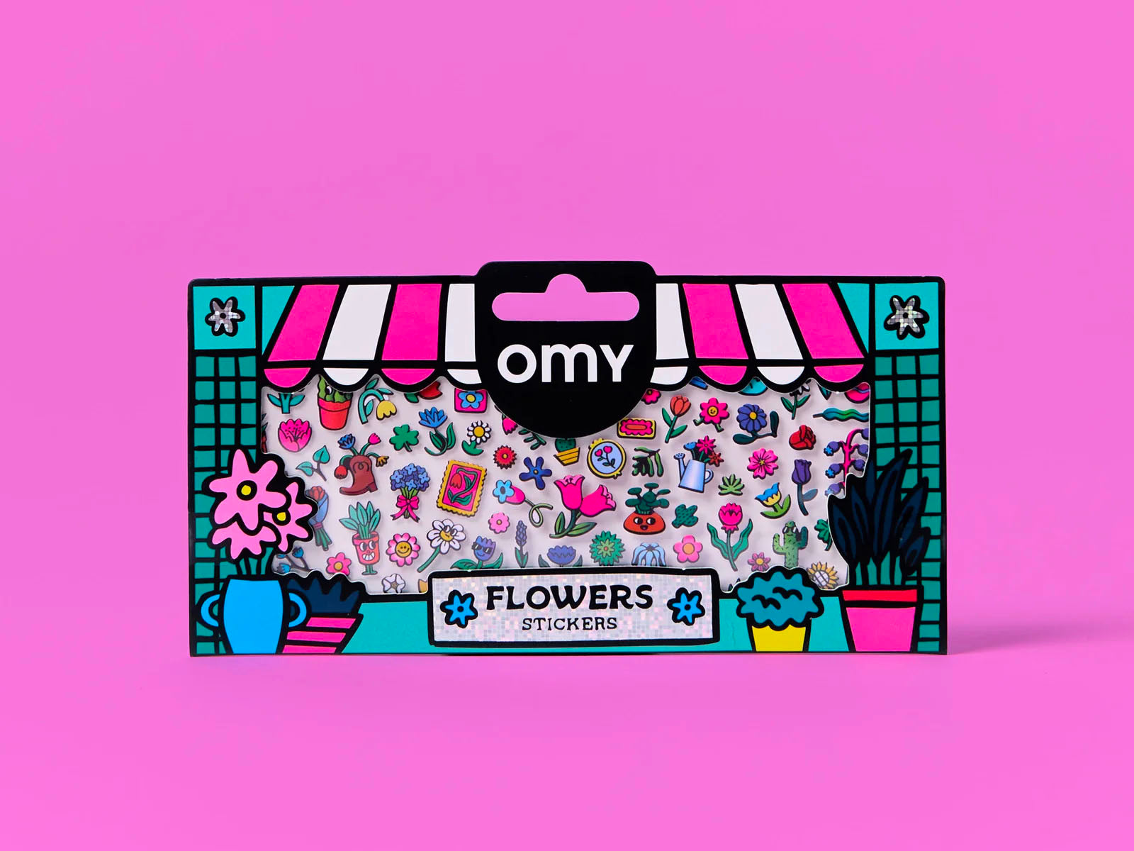Stickers OMY Fabulous Stickers Boutique Flower Shop