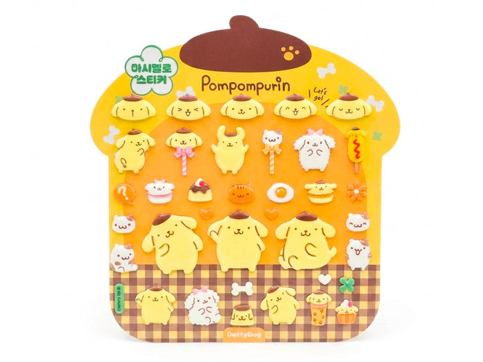 Achat Stickers puffy Sanrio - Pompompurin